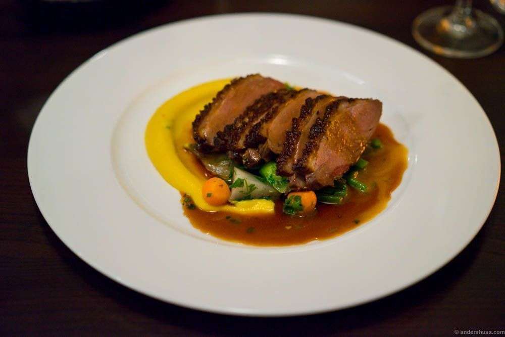 Second serving - the duck breast