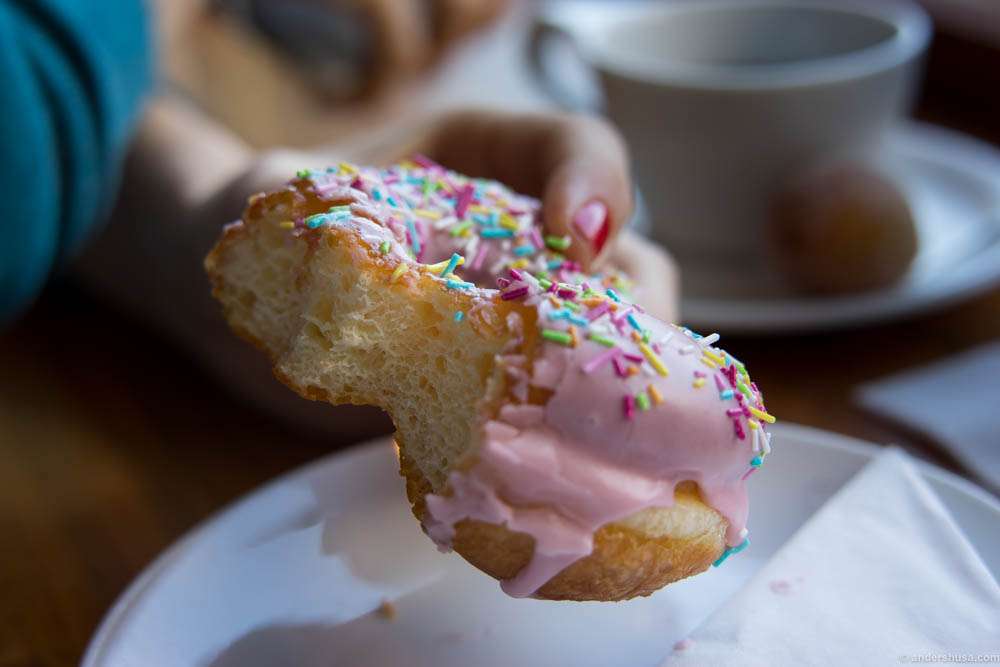 This version was made with more butter and was softer and more sticky