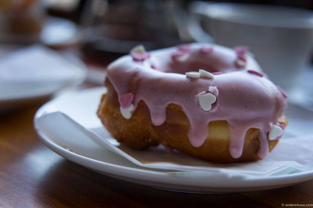 This version was made with more milk and was more fluffy and airy