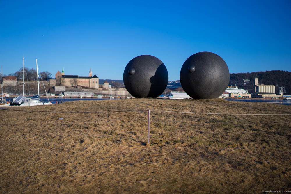 The sculpture park by Renzo Piano