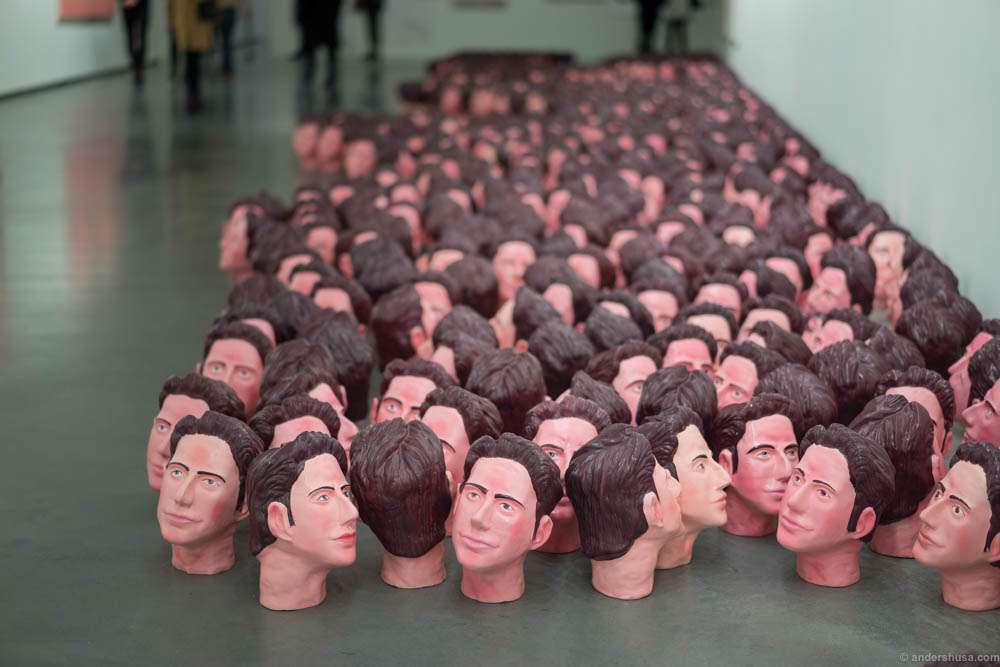 Heads by Mike Bouchet entitled "Top Cruise"