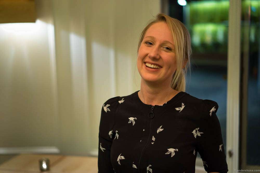 Restaurant manager Linnea Björk