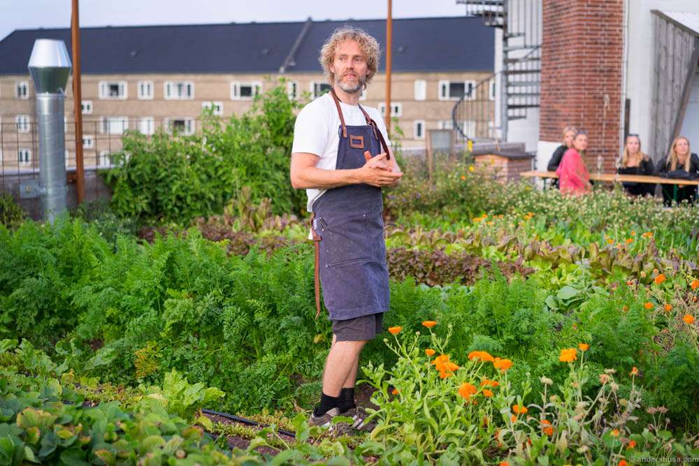 Chef Flemming Hansen explains the concept
