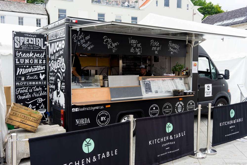 the kitchen table food truck