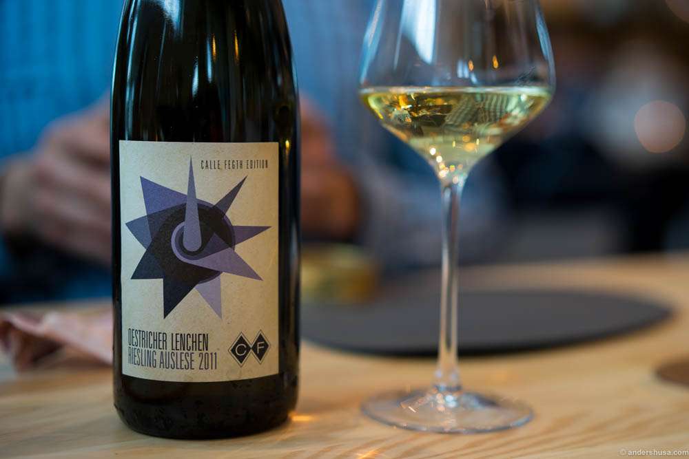 Calles Oestricher Lenchen Riesling Auslese 2011