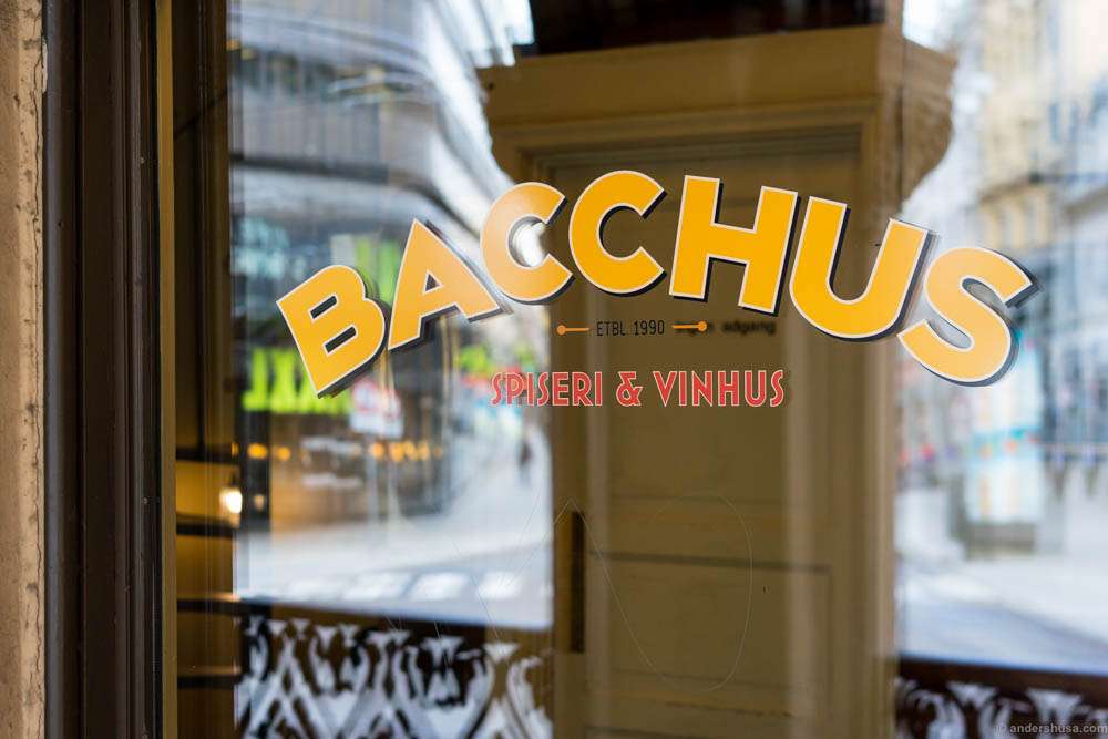 Bacchus Spiseri & Vinhus