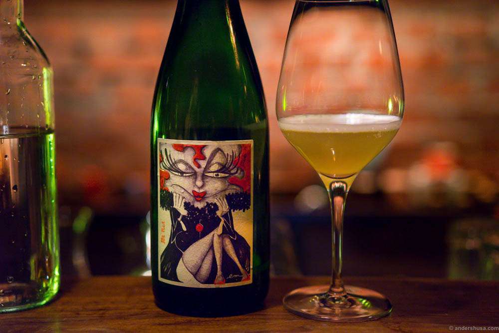Pét nat de Conti – funky natural bubbles! Click on the picture to read more on this wine at Vinstudinen's blog.