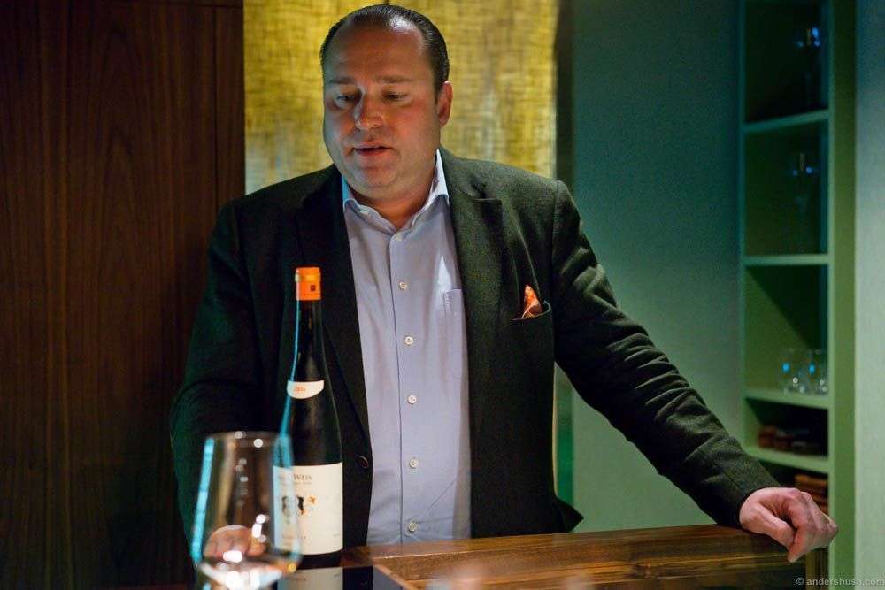 Nic Weis was present once more to introduce his wines