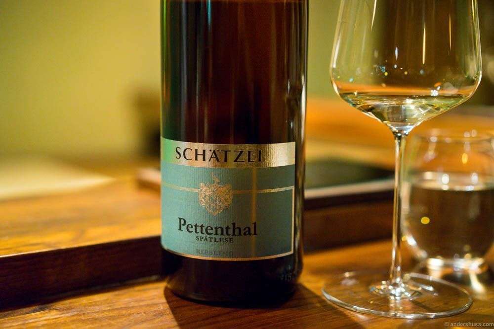 Kai Schätzel. Pettenthal Spätlese Magnum