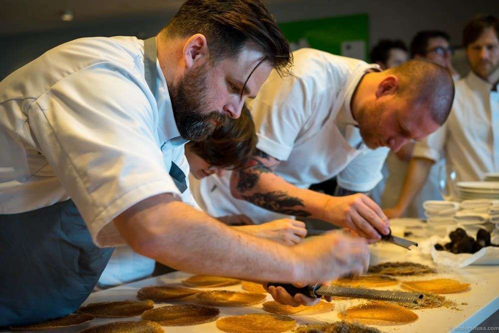 The truffle workers - Thorsten Schmidt & Esben Holmboe-Bang of Maaemo