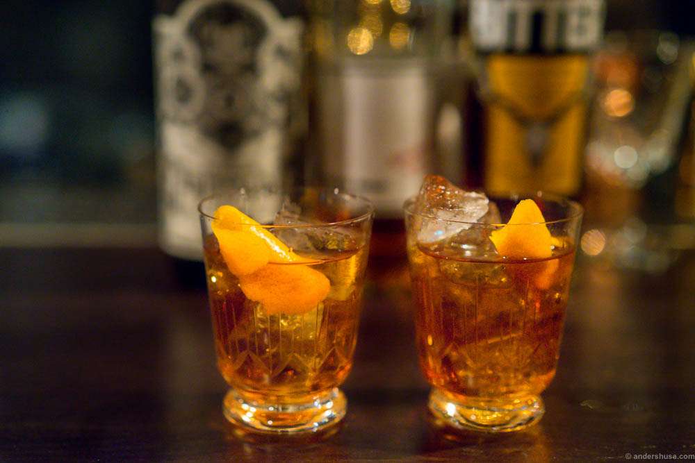 A Kamai style Old Fashioned