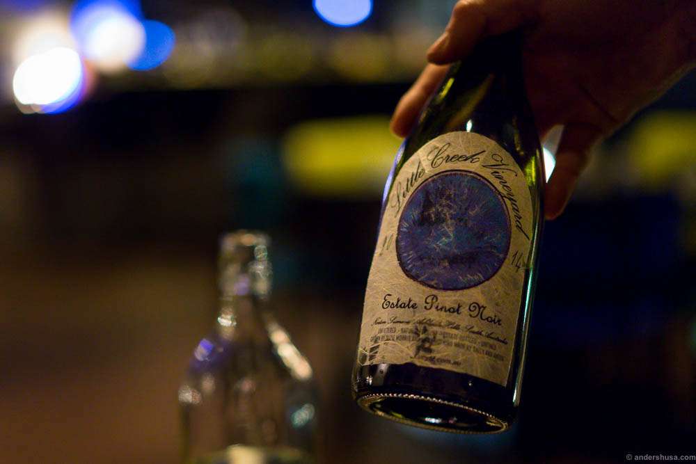 Little Creek Vineyard, Pinot Noir