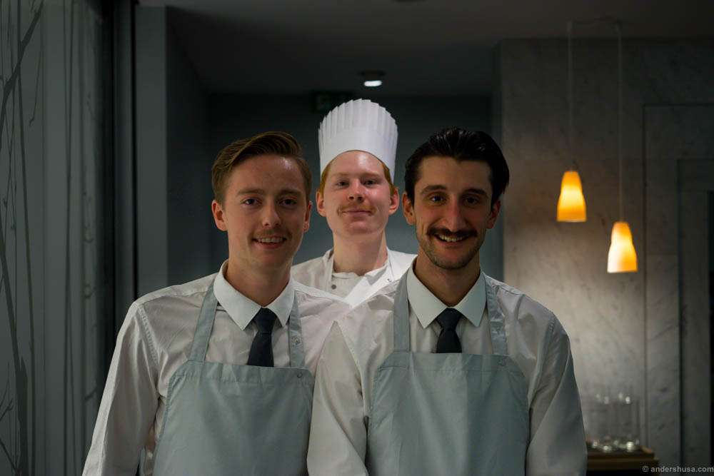 A small part of the wonderful Geranium team