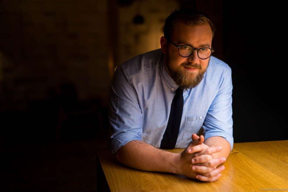 Co-owner and restaurant manager Magnus Høegh Kofoed