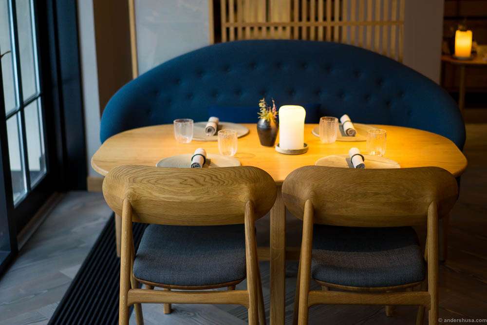 The table is set for one of the best meals you'll ever eat