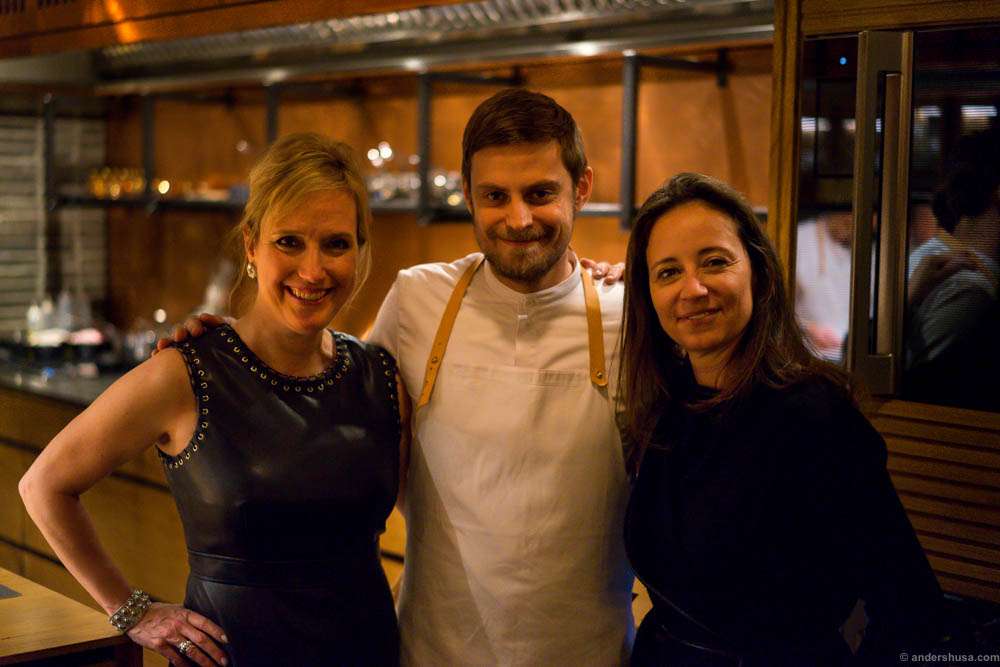 Virginia on the left & Nicolai in the middle