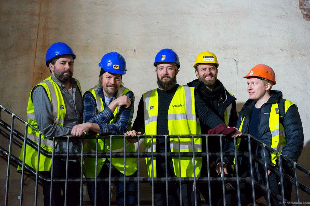 Anders, Stian, Even, Tom Victor and Mads Andre