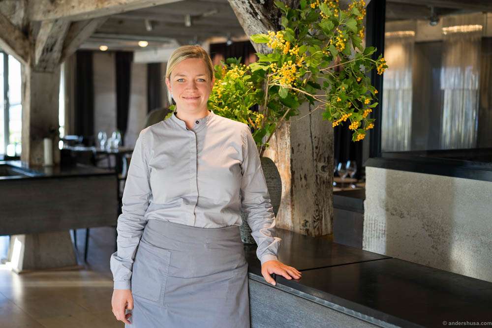Front of house manager, Australian Katherine Bont