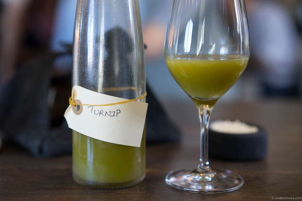 Turnip juice