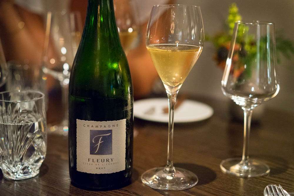 NV Fleury, Fleur de l’Europe (04/05), Champagne, France. One of my favorites