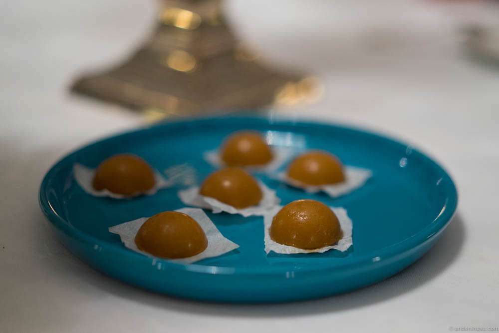 Pineappleweed caramels