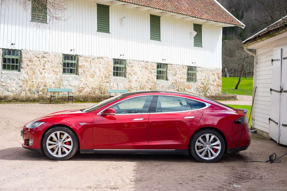 Our car for the occassion: Tesla Model S