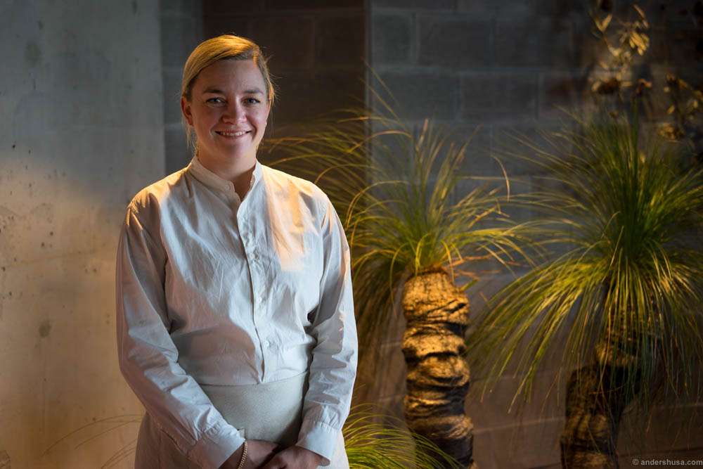 Front of house leader Katherine Bont
