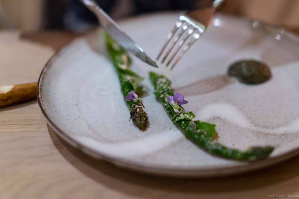 A great example of how ingredients play the main role in new Nordic cooking