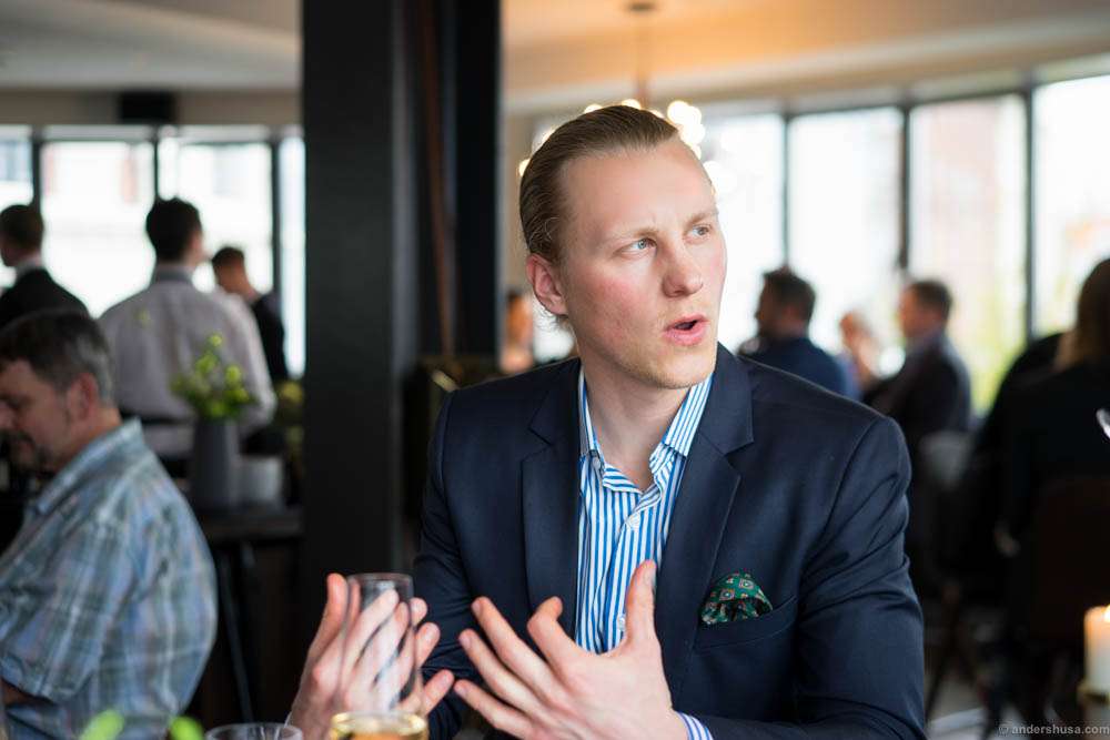 The food blogger Rasmus Palsgård aka "Feinschemeckeren"