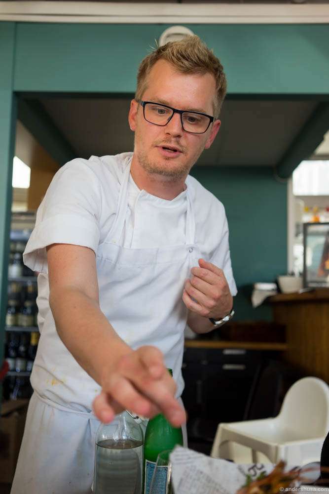 Head chef Karl Erik Pallesen