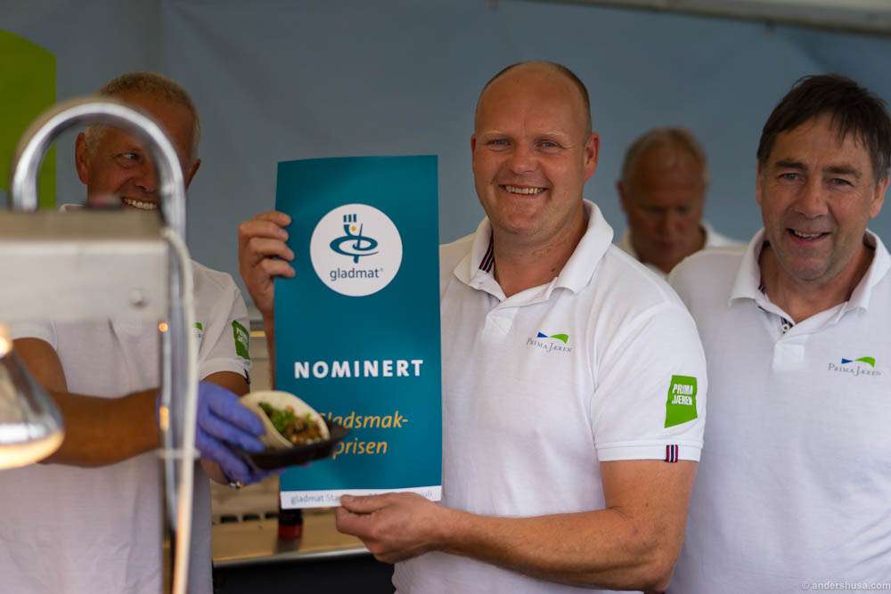 Prima Jæren was nominated in the category "Best Gladmat dish"