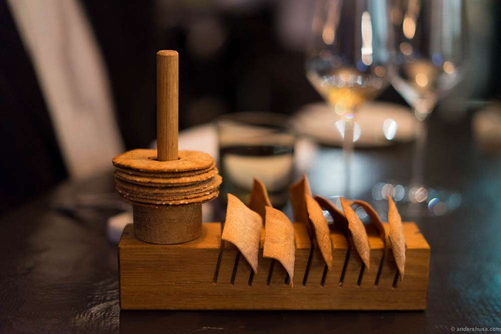 A selection of flatbreads