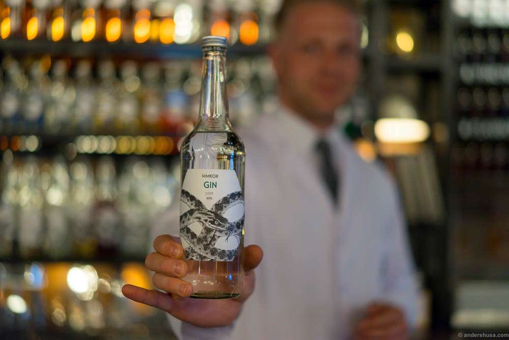 The Himkok gin.