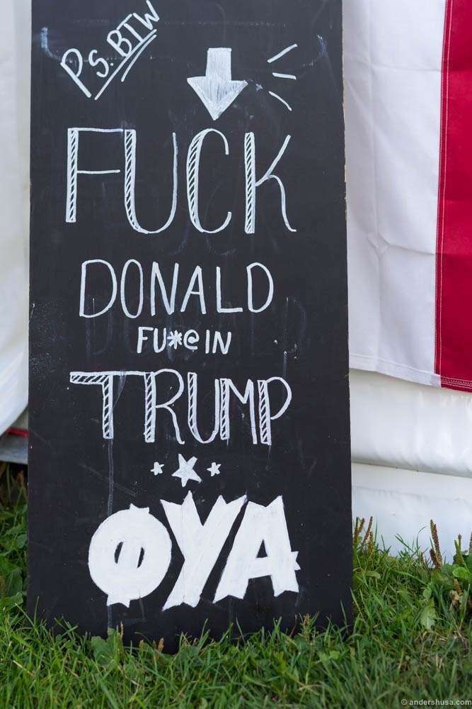 Btw: Fuck Donald Trump