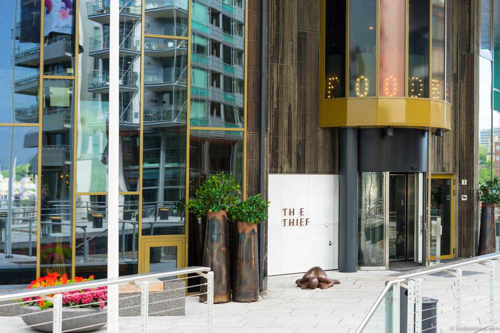 Welcome to The Thief hotel at Tjuvholmen in Oslo