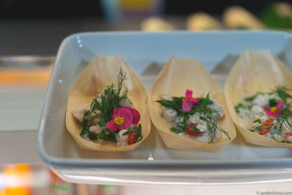 Ceviche at Fiskur
