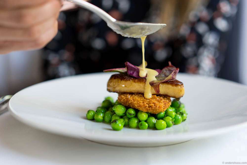 The foie gras