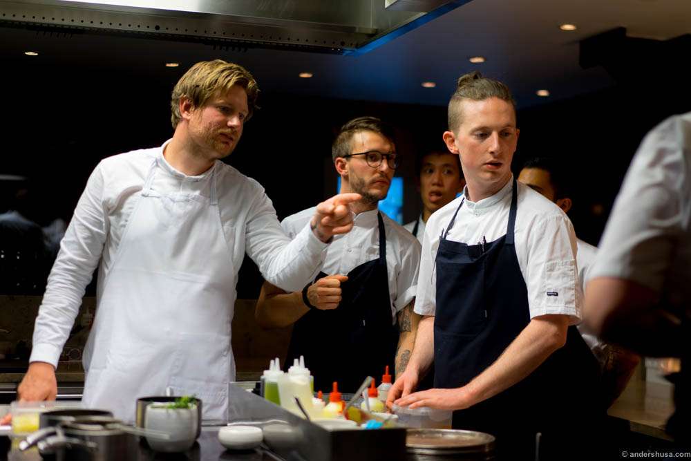 Team Maaemo was present for the event