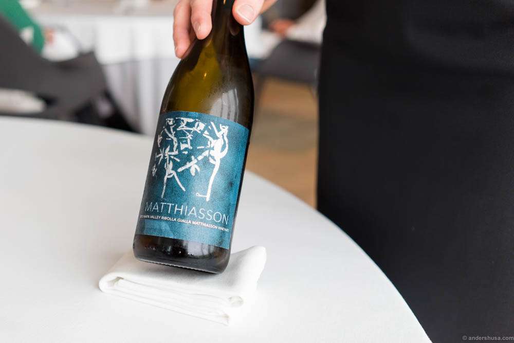 2013 Ribolla Gialla, Mathiasson, Napa Valley, USA