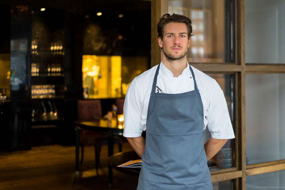 Head chef Andreas Bagh