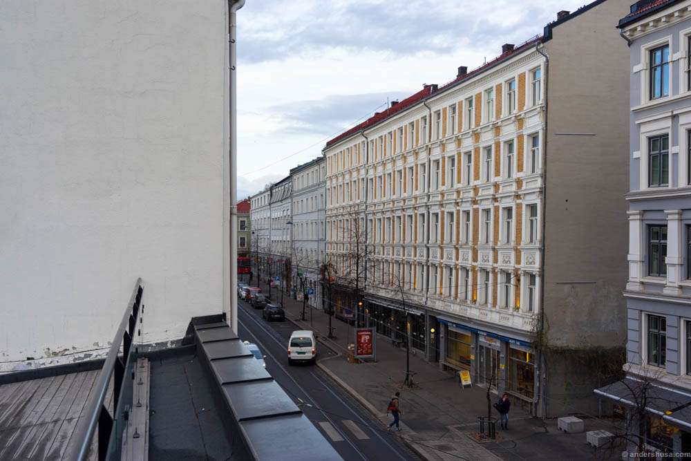 View from the rooftop terrace – yet to be built