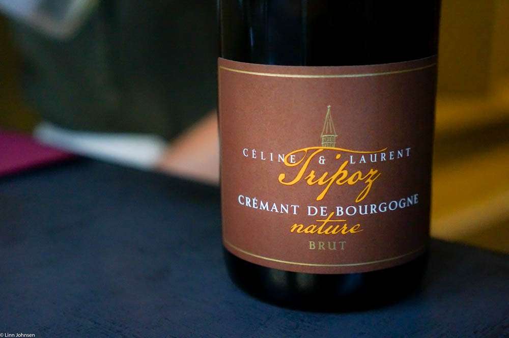 Tripoz Crémant de Bourgogne Nature Brut. Photo: Linn Johnsen