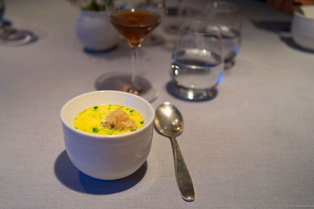 Celeriac, celeriac, celeriac and celeriac ... at restaurant Daniel Berlin, in Tranås, Skåne, Sweden