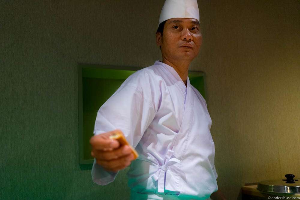 Master Alex Cabiao once trained, the then young Padawan, Roger Asakil Joya