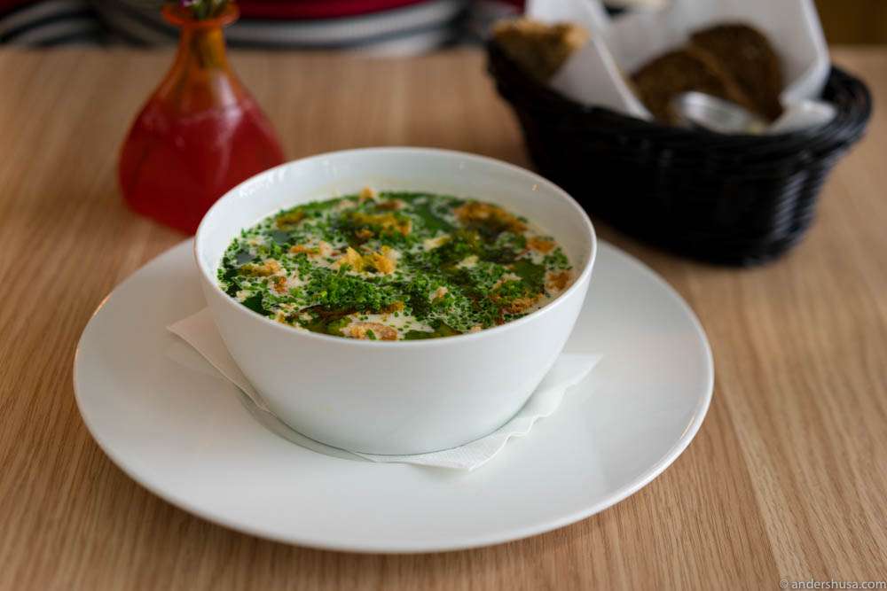 The famous fish soup
