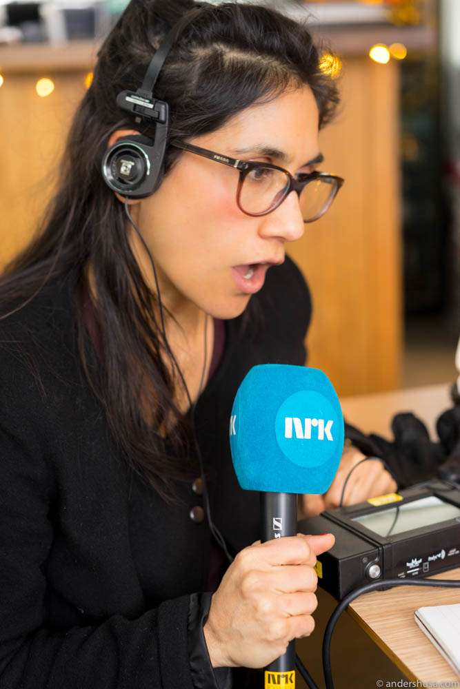 We got visited by NRK Rogaland for a short radio interview