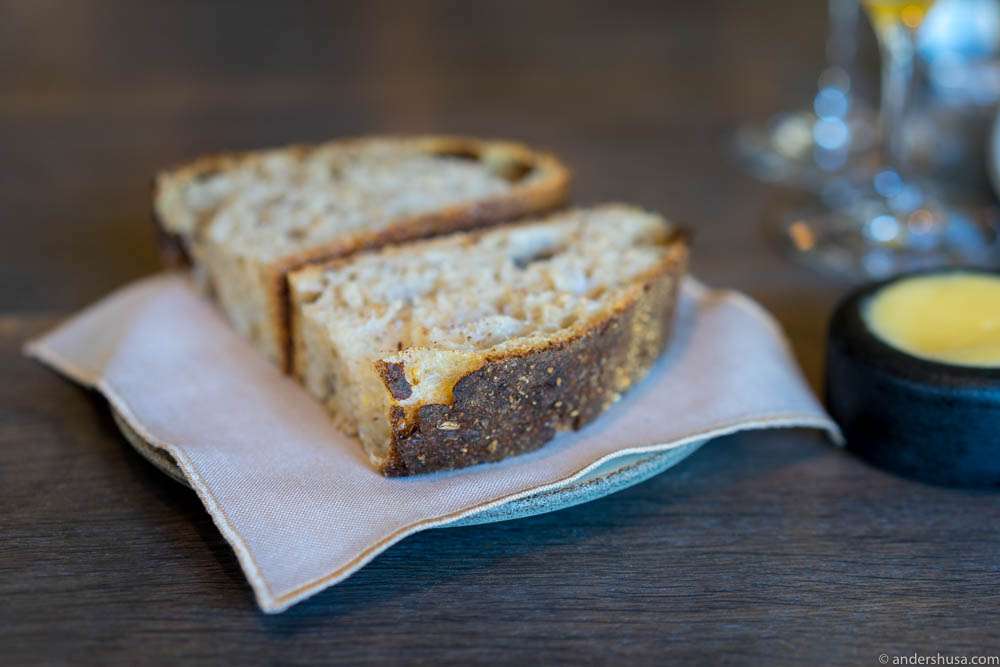 The new Noma sourdough bread made with Øland wheat and hulless barley