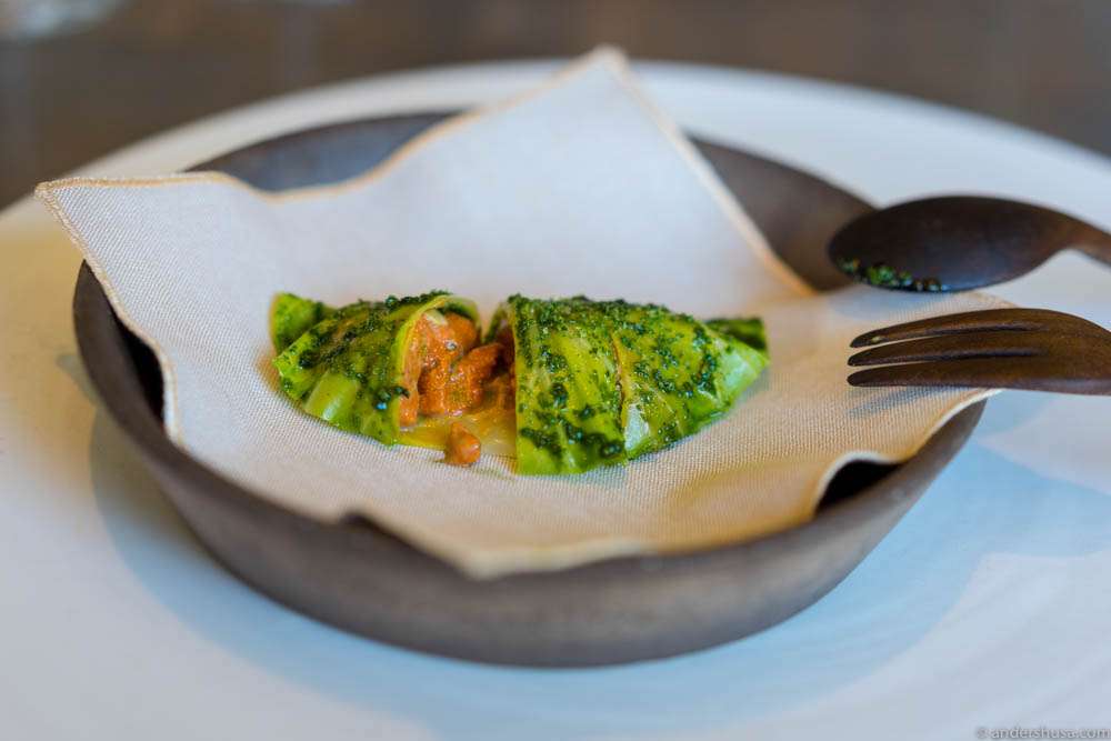 Who would have guessed sea urchin can taste so good?
