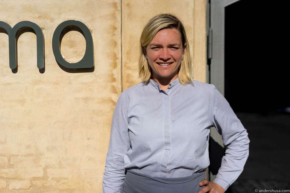 Front of house team leader Katherine Bont