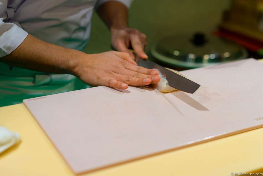 Precision knife work